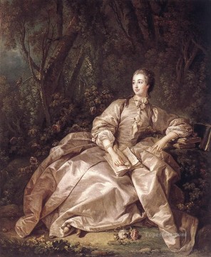 Madame de Pompadour Rococó Francois Boucher Pinturas al óleo